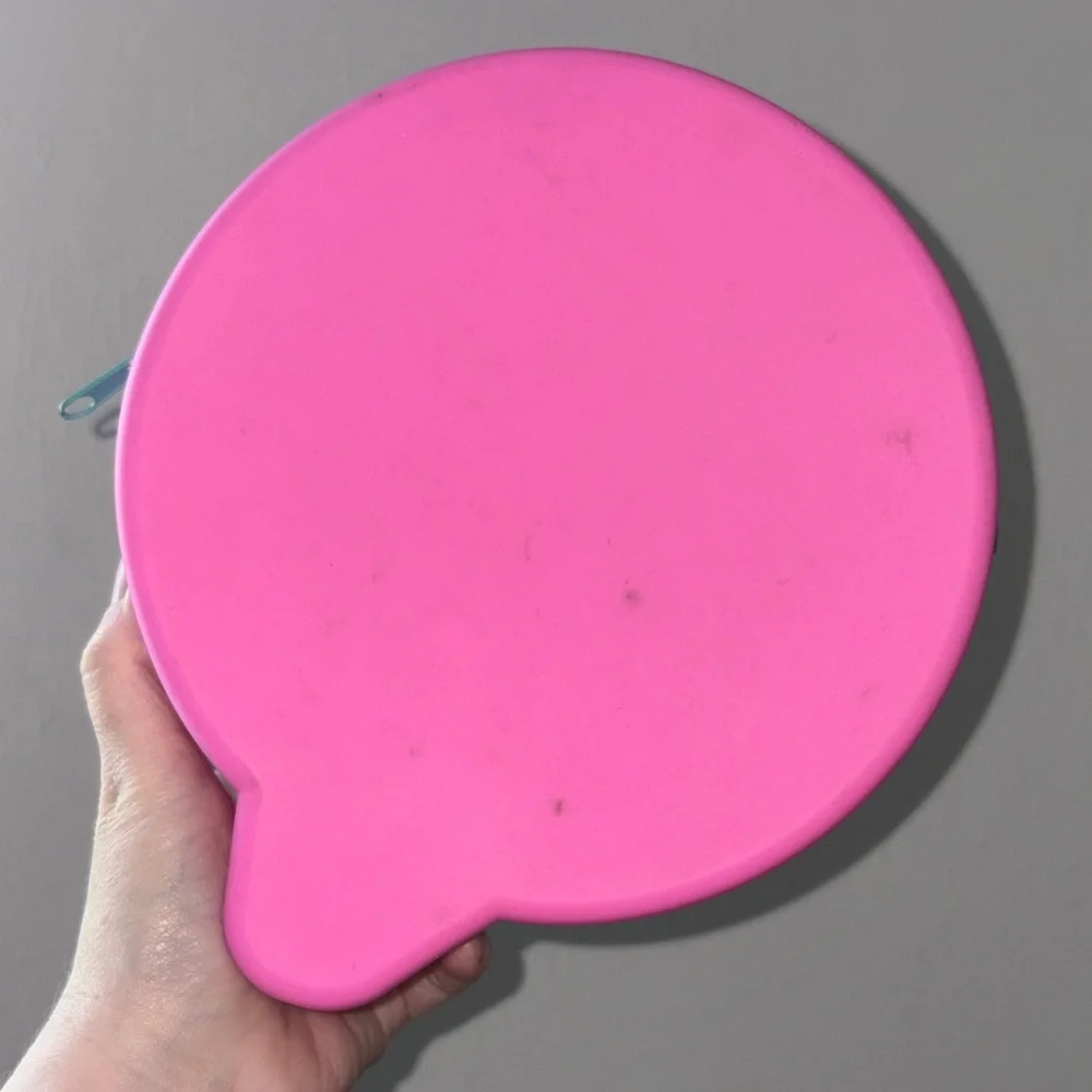 Pen+Gear Pink & Teal Zip Pencil Pouch - Picture 5 of 7